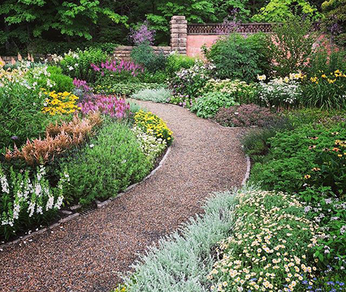 Garden path. Links to Gifts from Retirement Plans
